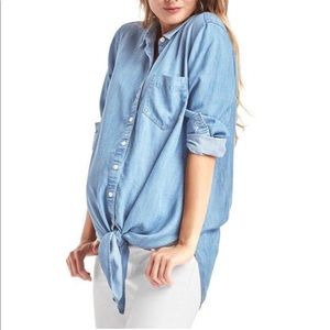 Gap Maternity Tencel Shirt
